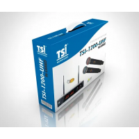 Microfone Sem Fio Duplo Tsi Br - 1200 UHF