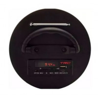 Caixa De Som Amplificada Portatil Bluetooth Usb Fm Trc 218c