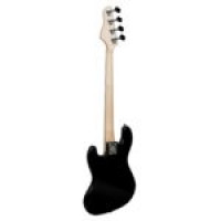 Contra-baixo Elétrico 4 cordas Giannini GB-100 Black com escudo White (BK/WH)
