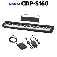 Piano Digital Casio Cdp-S160 C2 Preto - 88 Teclas