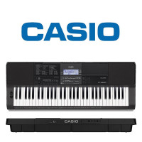 Teclado Casio 5 oitavas CT-X800 (tecla sensitiva / usb pen drive)