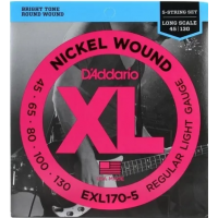 Encordoamento Baixo Daddario 5 Cordas 045 Exl170