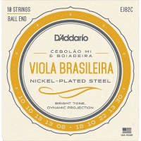 Encordoamento para Viola brasileira D'addario