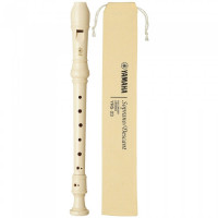 Flauta Yamaha Doce Soprano Germânica YRS23