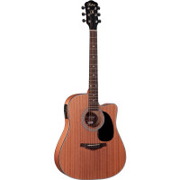 Violão Elétrico Aço Folk Eagle Hofma Hmf 250 Stnt ( natural Mahogany) 