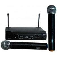 Microfone Sem Fio Duplo De Mão U-585MM - JWL  - CAMPEÃO DE VENDAS!