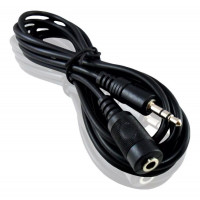 Cabo extensão de fone de ouvido p2 / j2 3 metros MXT