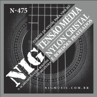 Encordoamento Violão Nylon com Bolinha 4º Ré Extra NIG (N-475)
