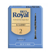 Palheta Rico Royal Para Clarinete Bb 2 Rcb1220 Unidade.