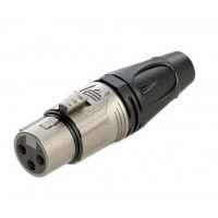 Plug Cannon Fêmea Metal Profissional - Mxt