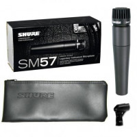 Microfone Dinâmico com Fio Shure (SM-57)