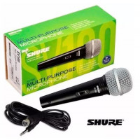 Microfone Dinâmico com Fio Shure (SV-100)