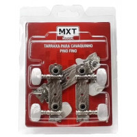 Tarraxa para cavaquinho pino fino cromado - MXT