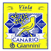 Encordoamento Viola Caipira com Bolinha Giannini Canario (GESVB)