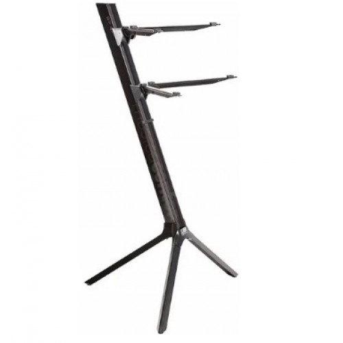Suporte 2 Teclado Stay Slim 1100/2 Aluminio Preto C/ Bag