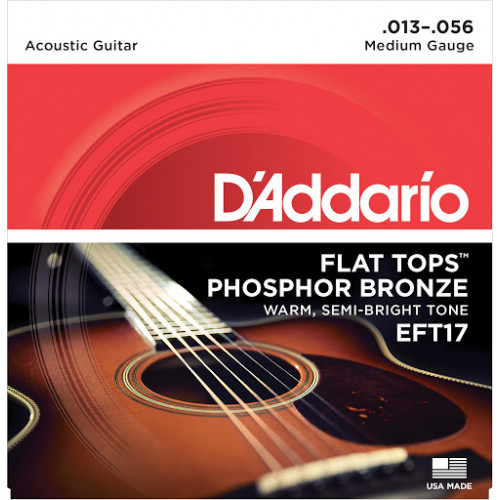 Encordoamento Para Violão Aço .013-.056 D'Addario