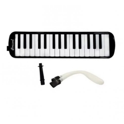 Escaleta 32 Teclas Concert Com Bag + Bocal + Mangueira Preta