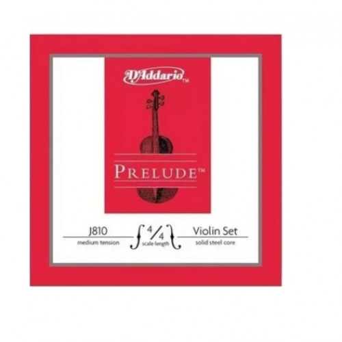 Encordoamento Cordas D Addario Prelude J810 Violin Set