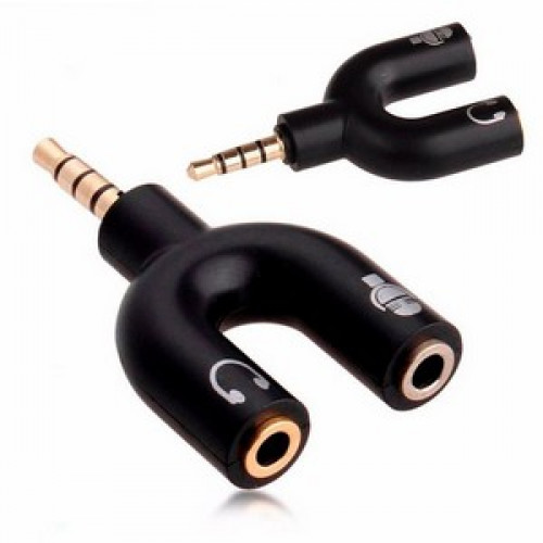 Adaptador P3 X P2 Fone Microfone