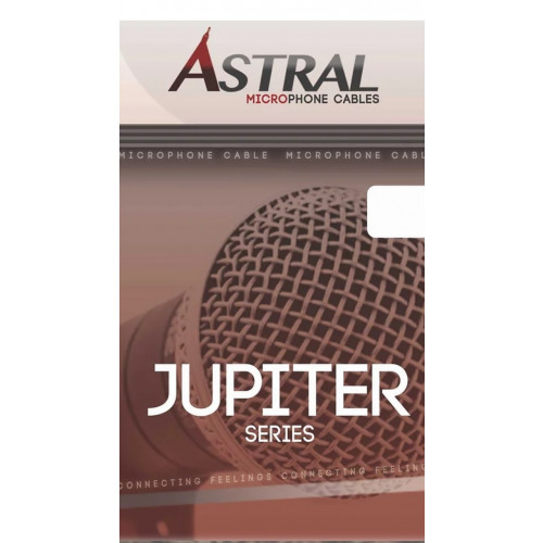 Cabo para microfone p10 / xlr fêmea 5 metros Astral cables Jupiter series