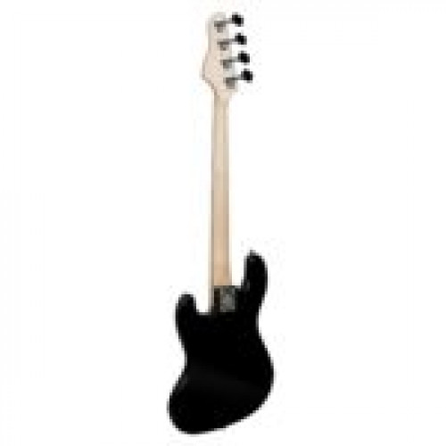 Contra-baixo Elétrico 4 cordas Giannini GB-100 Black com escudo White (BK/WH)
