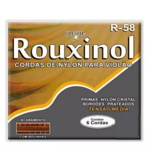 Corda Violão Aço Rouxinol R58