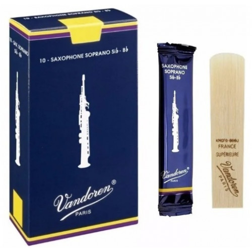 Palheta Vandoren 1,5/ 2,0 - Sax Soprano