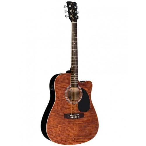 Violão elétrico Vogga VCK 370 MF