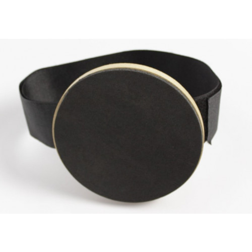 Pad para Estudo de Bateria - para Prender NA Perna - de Madeira e E.V.A 13 CM