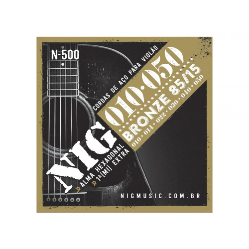 Corda Violão Aço Nig 0.10 N500