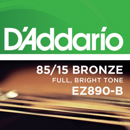 Encordoamento Violão Aço .009 1º Mi Extra Daddario (EZ890-B)