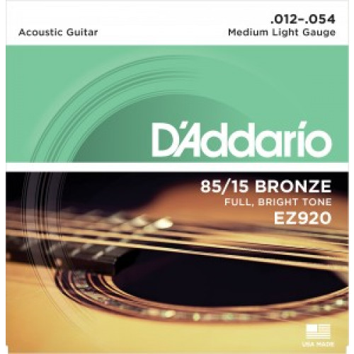 Encordoamento Violão D'Addario 0.12 EZ 920