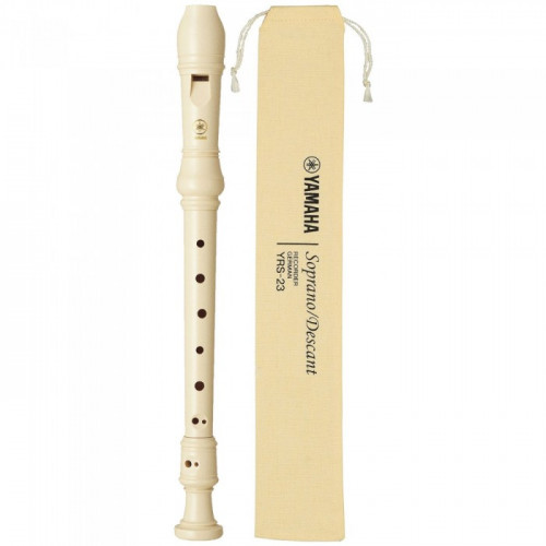 Flauta Yamaha Doce Soprano Germânica YRS23