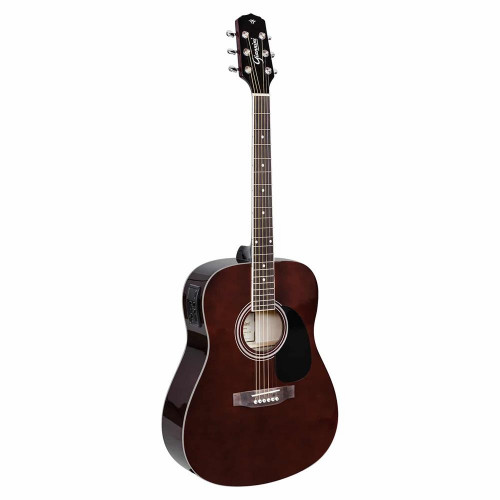 Violão Aço Eletroacústico Giannini Performance GD-1 EQ Translucent Dark Wine (TDW)