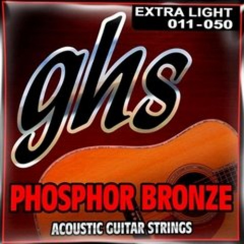 Encordoamento GHS Violão Aço 011 Phosphor Bronze S315