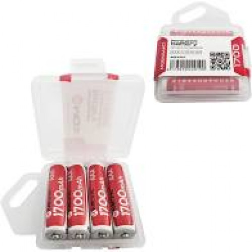 Pilha Mox Aa Recarregável 1,2v 2600 Mah Nimh 4 Pilhas
