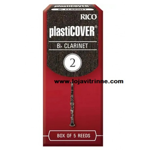 Palheta Plasticover Clarinete Bb 2 Rico Rrp05bcl200