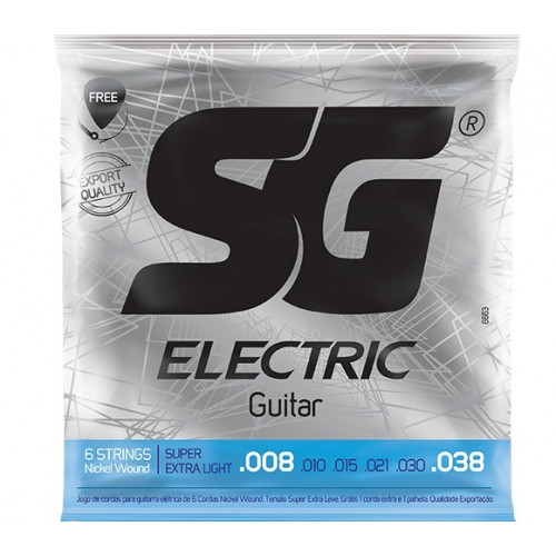 Encordoamento para Guitarra SG 0.08 