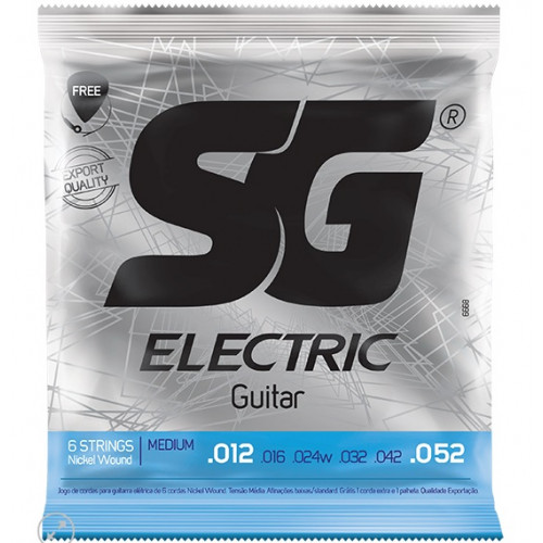 Encordoamento para Guitarra SG 0.12