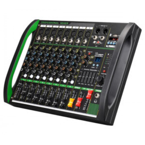 Mesa De Som Analogica 8 Canais Skypix SK-MP880 