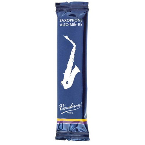  Palheta Vandoren Tradicional  para Sax Alto Nº 1 ½ - 2- 2 ½ - 3