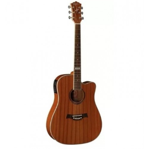 Violão Tagima Kansas Natural Mahogany Folk Aço Elétrico