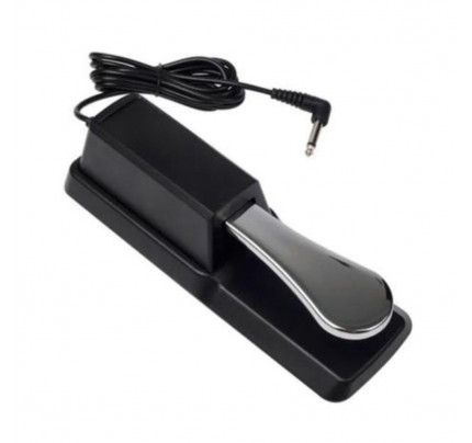 Pedal de Sustain para Teclado e Piano Smart SMPS-02 Com Chave Inversora