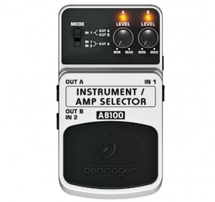 Pedal De Guitarra Ab100 Behringer Line Selector