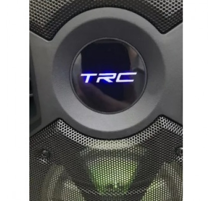 Caixa De Som Portátil Trc 334 Bluetooth 150w Amplificada Led