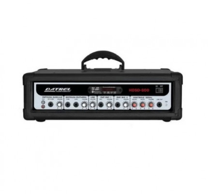 Cabeçote Multiuso Hdsd 500 Datrel 300w Fm Bluetooth Usb Ofer