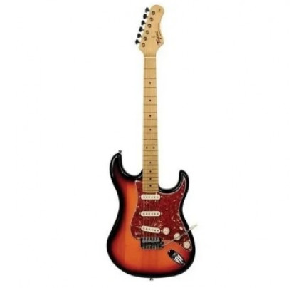 Guitarra Tagima Strato Sunburst Tg-530 Sb Woodstock Series
