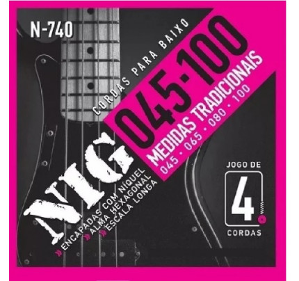 Encordoamento Baixo Nig 045 4 N740