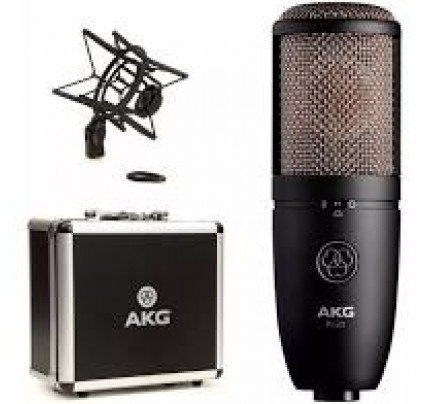 Microfone Condensador AKG P240 de Estúdio Profissional