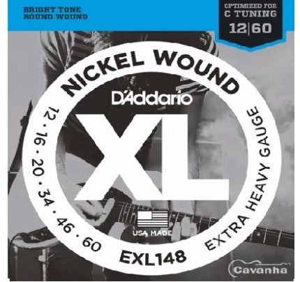 Encordoamento Guitarra Daddario D'addario 012 Extra Heavy